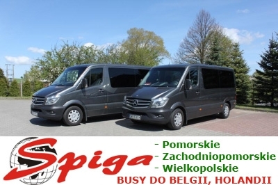 SPIGA  BUSY DO BELGII, HOLANDII !