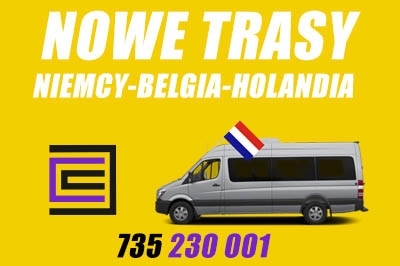 ErgoBus - do Niemiec, Belgii oraz Holandii już dziś !