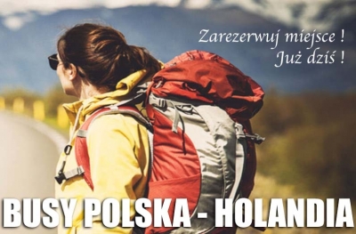 Komfortowe "busy do Holandii " Codziennie !