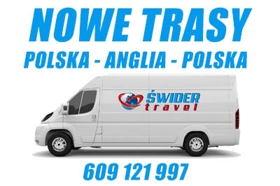 Świder Travel Przewozy Polska-Anglia !
